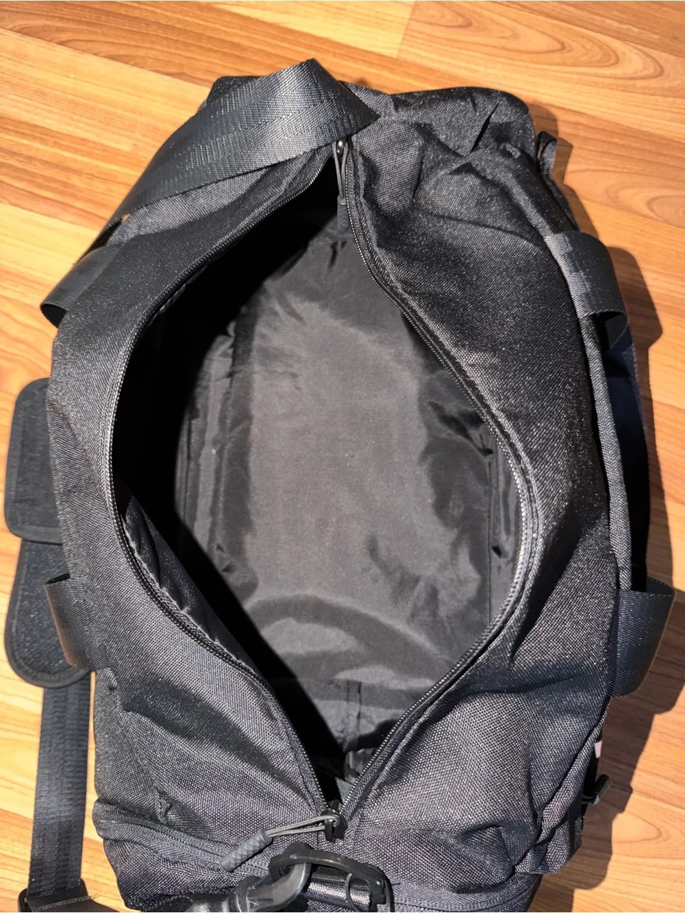 Jordan black duffel
